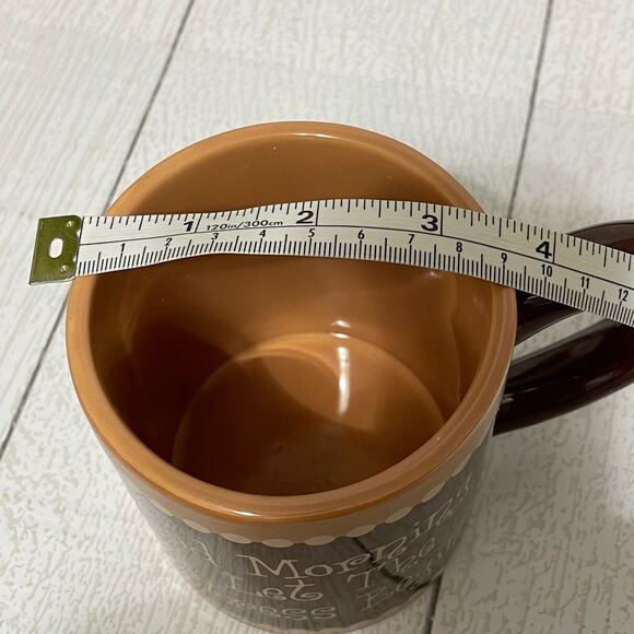 Brown And Tan Humorous Cup - Picture 7 of 9